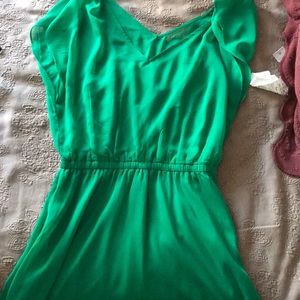 Green cocktail dress-great for St. Patrick’s Day